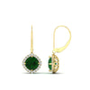 Load image into Gallery viewer, lever-back-square-halo-diamond-earrings-with-emerald-in-yellow-gold-FDEAR11243GEMGR-NL-YG.jpg
