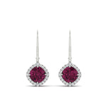 Load image into Gallery viewer, lever-back-square-halo-diamond-earrings-with-pink-sapphire-in-white-gold-FDEAR11243GSADRPI-NL-WG.jpg
