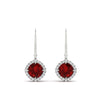 Load image into Gallery viewer, lever-back-square-halo-diamond-earrings-with-ruby-in-white-gold-FDEAR11243GRUDR-NL-WG.jpg
