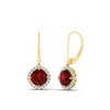 Load image into Gallery viewer, lever-back-square-halo-diamond-earrings-with-ruby-in-yellow-gold-FDEAR11243GRUDR-NL-YG.jpg