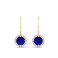 Thumbnail 9 - lever-back-square-halo-diamond-earrings-with-sapphire-in-rose-gold-FDEAR11243GSABL-NL-RG.jpg