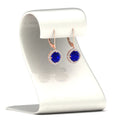 Thumbnail 10 - lever-back-square-halo-diamond-earrings-with-sapphire-in-rose-gold-FDEAR11243GSABL-NL-RG.jpg