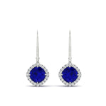 Load image into Gallery viewer, lever-back-square-halo-diamond-earrings-with-sapphire-in-white-gold-FDEAR11243GSABL-NL-WG.jpg
