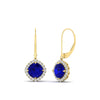 Load image into Gallery viewer, lever-back-square-halo-diamond-earrings-with-sapphire-in-yellow-gold-FDEAR11243GSABL-NL-YG.jpg