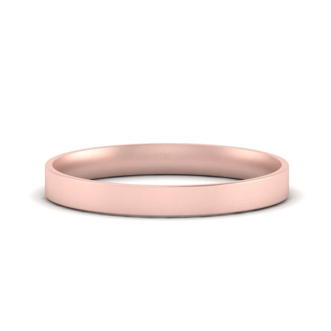 Light Weight Flat Mens Wedding Band