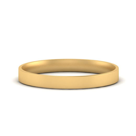 Light Weight Flat 4 mm Mens Wedding Band