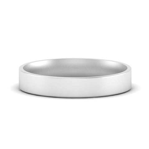 Light Weight Flat Mens Wedding Band