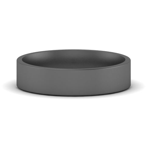 Light Weight Flat Mens Wedding Band
