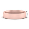 Load image into Gallery viewer, Light Weight Flat 4 mm Mens Wedding Band