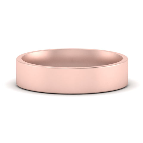 Light Weight Flat Mens Wedding Band