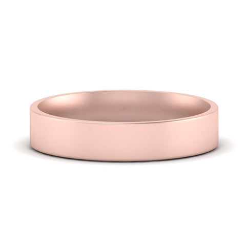 Light Weight Flat Mens Wedding Band