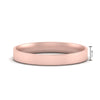 Load image into Gallery viewer, Light Weight Flat 4 mm Mens Wedding Band
