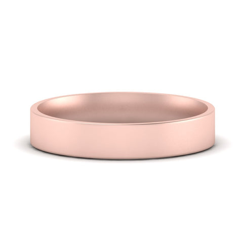 Light Weight Flat Mens Wedding Band