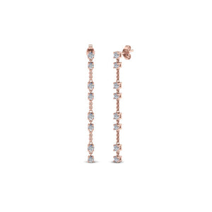 Long Hanging Drop Earring