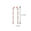Load image into Gallery viewer, long-hanging-diamond-drop-earring-in-14K-rose-gold-FDEAR652340-NL-RG