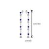 Load image into Gallery viewer, long-hanging-diamond-drop-earring-with-blue-sapphire-in-14K-white-gold-FDEAR652340GSABL-NL-WG