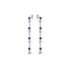 Load image into Gallery viewer, long-hanging-diamond-drop-earring-with-blue-sapphire-in-14K-white-gold-FDEAR652340GSABL-NL-WG