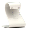 Load image into Gallery viewer, long-hanging-diamond-drop-earring-with-blue-sapphire-in-14K-yellow-gold-FDEAR652340GSABL-NL-YG