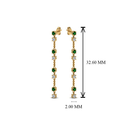 long-hanging-diamond-drop-earring-with-emerald-in-14K-yellow-gold-FDEAR652340GEMGR-NL-YG