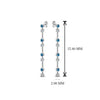 Load image into Gallery viewer, long-hanging-diamond-drop-earring-with-ice-blue-topaz-in-14K-white-gold-FDEAR652340GICBLTO-NL-WG