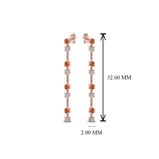 long-hanging-diamond-drop-earring-with-orange-sapphire-in-14K-rose-gold-FDEAR652340GSAOR-NL-RG