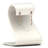 Load image into Gallery viewer, long-hanging-diamond-drop-earring-with-orange-sapphire-in-14K-rose-gold-FDEAR652340GSAOR-NL-RG
