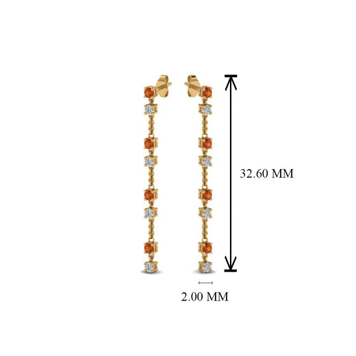 long-hanging-diamond-drop-earring-with-orange-sapphire-in-14K-yellow-gold-FDEAR652340GSAOR-NL-YG