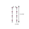 Load image into Gallery viewer, long-hanging-diamond-drop-earring-with-pink-sapphire-in-14K-white-gold-FDEAR652340GSADRPI-NL-WG