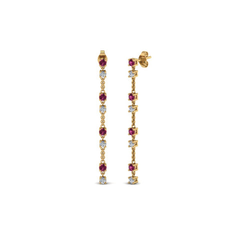 long-hanging-diamond-drop-earring-with-pink-sapphire-in-14K-yellow-gold-FDEAR652340GSADRPI-NL-YG