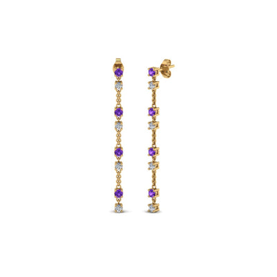 Long Hanging Drop Earring