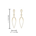 Thumbnail 12 - long-hanging-diamond-teardrop-earring-in-yellow-gold-FD-EAR10629-NL-YG