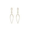 Load image into Gallery viewer, long-hanging-diamond-teardrop-earring-in-yellow-gold-FD-EAR10629-NL-YG