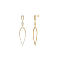 Thumbnail 10 - long-hanging-diamond-teardrop-earring-in-yellow-gold-FD-EAR10629-NL-YG