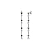 Load image into Gallery viewer, long-hanging-drop-earring-with-black-diamond-in-14K-white-gold-FDEAR652340GBLACK-NL-WG