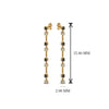 Load image into Gallery viewer, long-hanging-drop-earring-with-black-diamond-in-14K-yellow-gold-FDEAR652340GBLACK-NL-YG