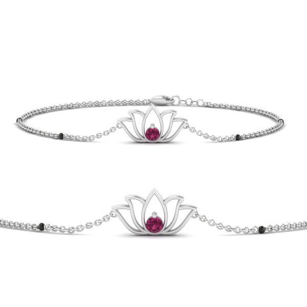 lotus- flower-chain-pink-sapphire-bracelet-in-white-gold-FDBRC9756GSADRPIANGLE2-NL-WG