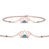 Load image into Gallery viewer, Cute Lotus Chain Bracelet