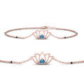 Thumbnail 19 - Cute Lotus Chain Bracelet