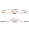 Load image into Gallery viewer, cute-lotus-chain-bracelet