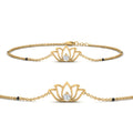 Thumbnail 41 - Cute Lotus Chain Bracelet