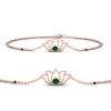 Load image into Gallery viewer, Cute Lotus Chain Bracelet