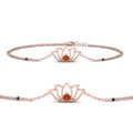 Thumbnail 13 - Cute Lotus Chain Bracelet