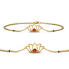 Load image into Gallery viewer, Cute Lotus Chain Bracelet