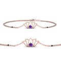 Thumbnail 21 - Cute Lotus Chain Bracelet