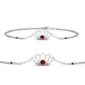 Thumbnail 33 - Cute Lotus Chain Bracelet