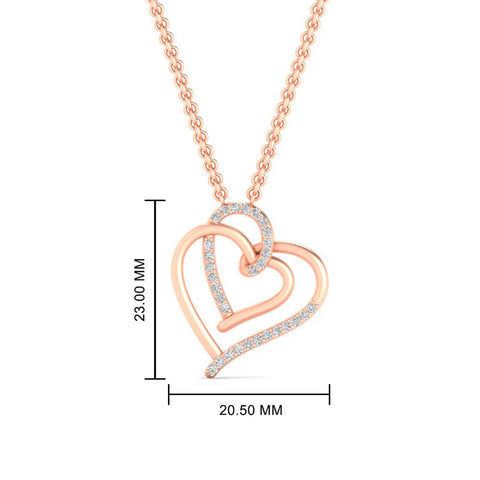 love-double-heart-diamond-necklace-in-FDPD11211-NL-RG