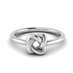 Load image into Gallery viewer, love-knot-cheap-promise-ring-in-white-gold-FD86174-NL-WG
