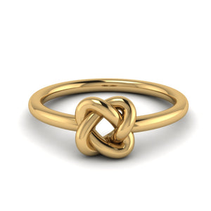 Love Knot Cheap Promise Ring
