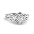 Thumbnail 2 - love-knot-solitaire-diamond-ring-in-white-gold-FDENR9535ROR-NL-WG