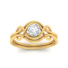 Load image into Gallery viewer, love-knot-solitaire-diamond-ring-in-yellow-gold-FDENR9535RORANGLE5-NL-YG
